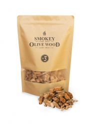 Smokey Olive Wood rookchips Nº3 Smoker BBQ Chips Grill roken