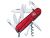 Victorinox zakmes Climber transparant rood 14 functies 91 mm doosje