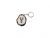 Joker Sleutelhanger met rozet en hertenkop afbeelding